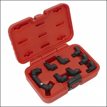 Sealey AK6985 Injector Pipe Socket Set 3/8 inch Sq Drive 9pc