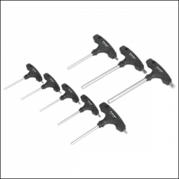 Sealey AK7143 Premier T-Handle Hex Key Set 8pc