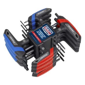 Sealey AK7147 T-Handle Hex & TRX-Star* Key Set 14pc