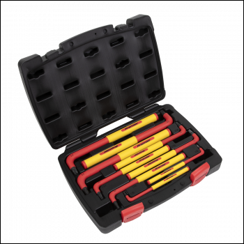 Sealey AK7178 Premier Extra-Long TRX-Star* Key Set 9pc - VDE Approved