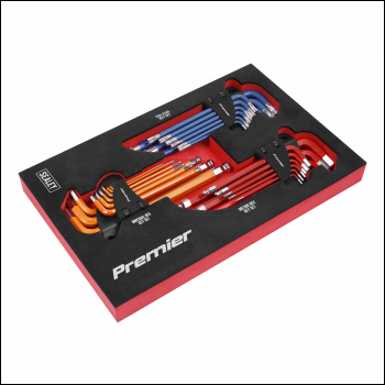 Sealey AK7179 Premier Master Hex Key Set 27pc