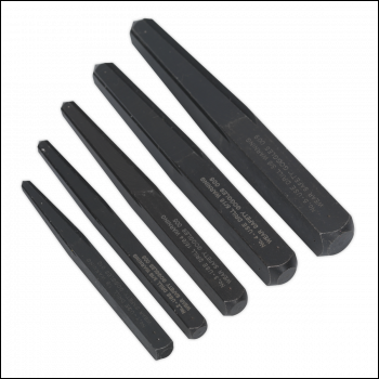 Sealey AK719 Square Type Screw Extractor Set 5pc