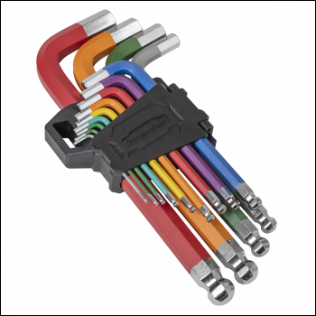 Sealey AK7192 Premier Jumbo Ball-End Hex Key Set 13pc