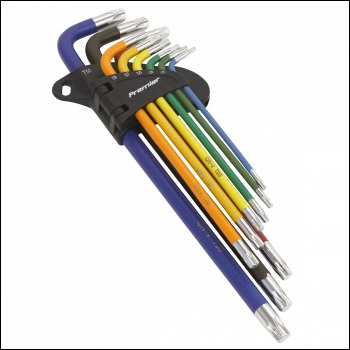Sealey AK7194 Premier Extra-Long TRX-Star* Key Set 9pc