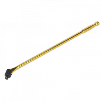 Sealey AK730G Premier Breaker Bar 1/2 inch Sq Drive 600mm - Gold