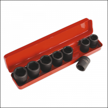 Sealey AK77/9M Premier Impact Socket Set 3/4 inch Sq Drive 8pc