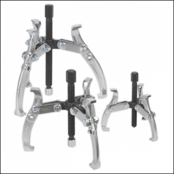 Sealey AK78 Reversible Triple Leg Puller Set 3pc