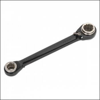 Sealey AK7979 Premier 4-in-1 Reversible Ratchet Ring Spanner