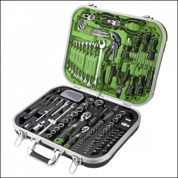 Sealey AK7980HV Premier Mechanic's Tool Kit 144pc - Hi-Vis Green