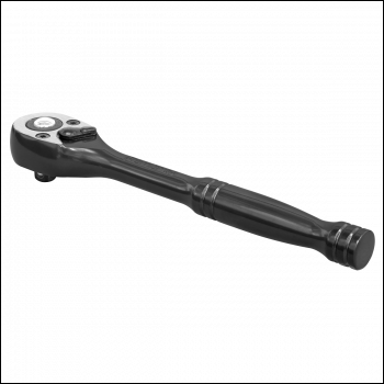 Sealey AK7997 Premier Black Ratchet Wrench 1/4 inch Sq Drive