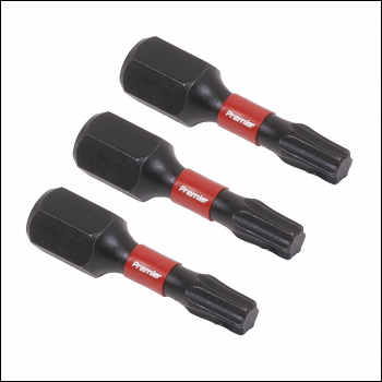 Sealey AK8217 Premier TRX-Star* Impact Power Tool Bits T20 x 25mm 3pc