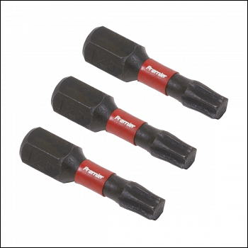 Sealey AK8218 Premier TRX-Star* Impact Power Tool Bits T25 x 25mm 3pc