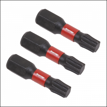 Sealey AK8219 Premier TRX-Star* Impact Power Tool Bits T27 x 25mm 3pc