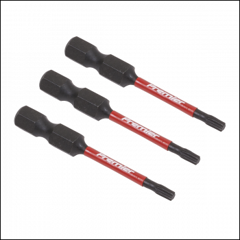 Sealey AK8240 Premier TRX-Star* Impact Power Tool Bits T10 x 50mm 3pc