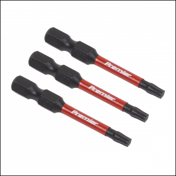 Sealey AK8242 Premier TRX-Star* Impact Power Tool Bits T20 x 50mm 3pc