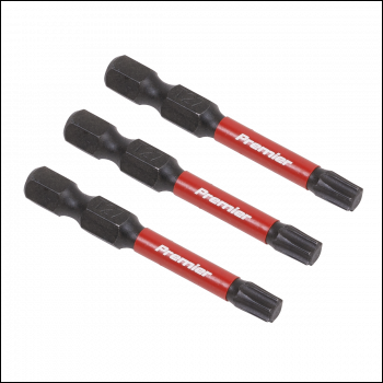 Sealey AK8244 Premier TRX-Star* Impact Power Tool Bits T27 x 50mm 3pc