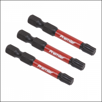 Sealey AK8245 Premier TRX-Star* Impact Power Tool Bits T30 x 50mm 3pc