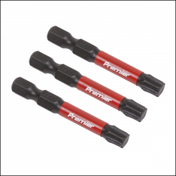 Sealey AK8246 Premier TRX-Star* Impact Power Tool Bits T40 x 50mm 3pc