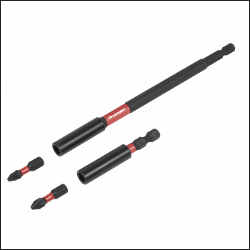 Sealey AK8276 Premier Impact Grade Power Tool Bit Holder Set 4pc