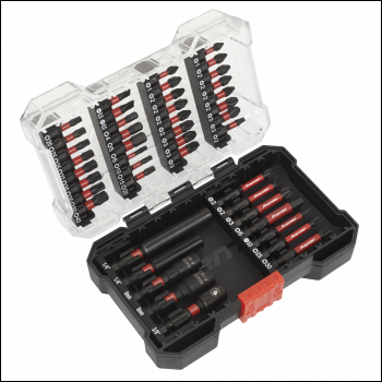 Sealey AK8280 Premier Power Tool Bit Set 44pc Impact Grade