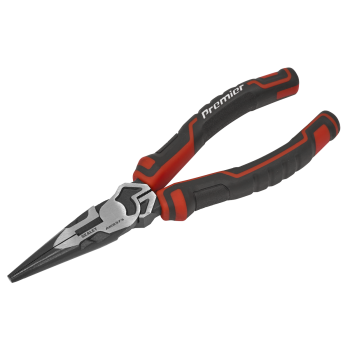 Sealey AK8373 Premier High Leverage Long Nose Pliers 200mm