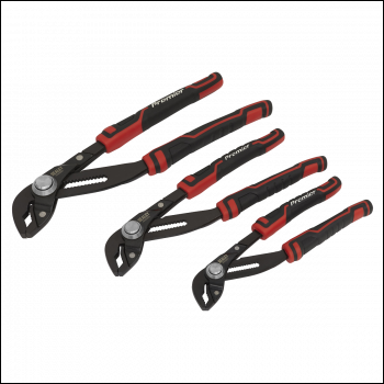 Sealey AK8380 Premier Quick Release Water Pump Pliers Set 3pc