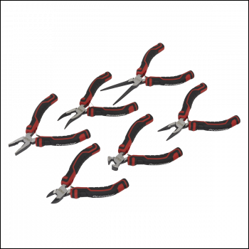 Sealey AK8381 Premier Mini Pliers Set 6pc