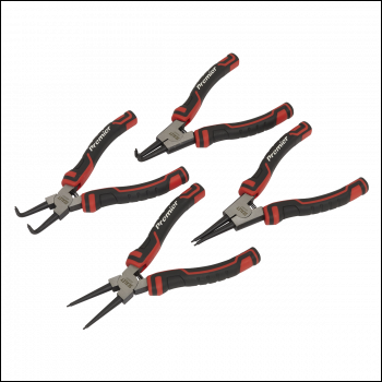 Sealey AK8457 Premier Circlip Pliers Set 180mm 4pc