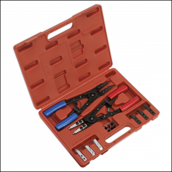 Sealey AK8500 Premier Heavy-Duty Circlip Pliers Set Internal/External 265mm