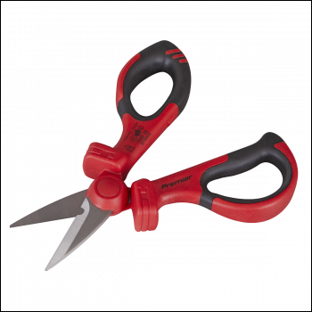 Sealey AK8526 Premier Insulated Scissors - VDE Approved