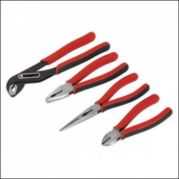 Sealey AK8579 Premier Pliers Set 4pc