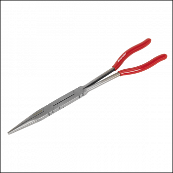 Sealey AK8591 Needle Nose Pliers Double Joint Long Reach 335mm