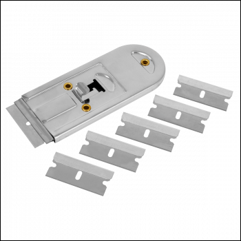 Sealey AK867 Retracting Razor Scraper with Blades