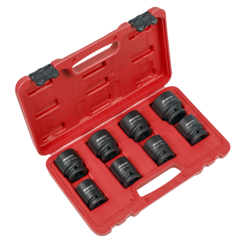 Sealey AK886 Premier Impact Socket Set 3/4 inch Sq Drive 8pc