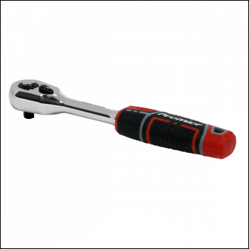 Sealey AK8934 Premier Ratchet Wrench with Flip Reverse 1/4 inch Sq Drive