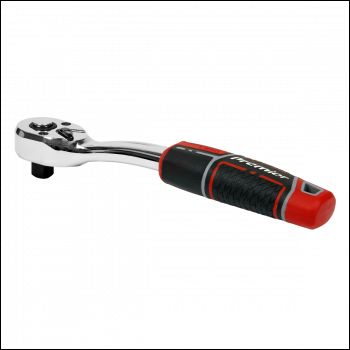 Sealey AK8938 Premier Pear-Head Offset Ratchet Wrench with Flip Reverse 3/8 inch Sq Drive