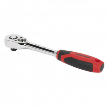 Sealey AK8947 Premier Pear-Head Ratchet Wrench with Flip Reverse 3/8 inch Sq Drive