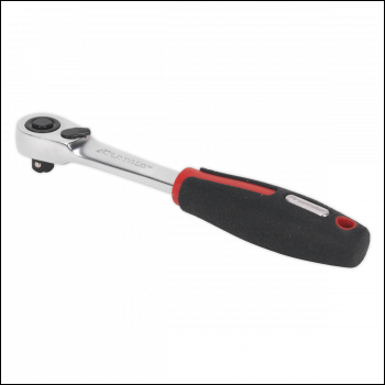 Sealey AK8980 Premier Platinum Ratchet Wrench with Flip Reverse 1/4 inch Sq Drive