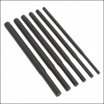 Sealey AK91226 Premier Heavy-Duty Parallel Pin Punch Set 6pc