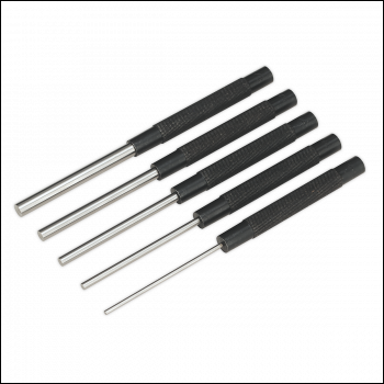 Sealey AK9124 Imperial Parallel Long Pattern Pin Punch Set 5pc