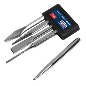 Sealey AK9127 Premier Punch & Chisel Set 5pc