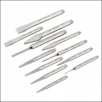 Sealey AK9129 Premier Punch & Chisel Set 12pc