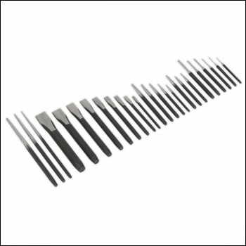 Sealey AK9298 Premier Punch & Chisel Set 26pc