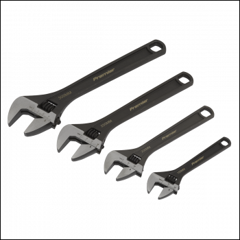 Sealey AK9567 Adjustable Wrench Set 4pc