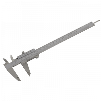 Sealey AK9622 Vernier Caliper 200mm(8 inch ) (0.02mm - 1/1000 inch  Acc)