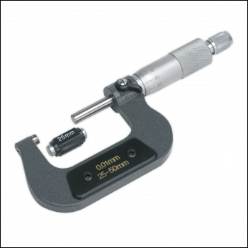 Sealey AK9632M External Micrometer 25-50mm
