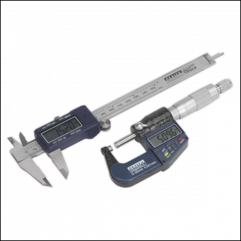 Sealey AK9637D Digital Measuring Set 2pc