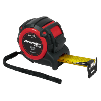 Sealey AK9850 Premier Metric/Imperial Tape Measure Extra-Wide Blade 5m(16ft) x 32mm