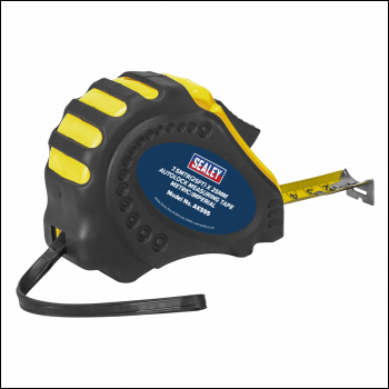 Sealey AK995 Metric/Imperial Auto Lock Tape Measure 7.5m(25ft) x 25mm