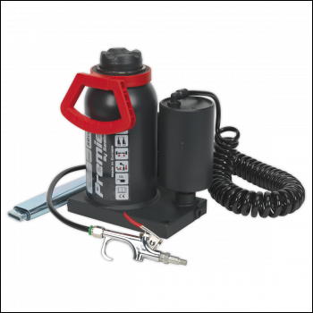 Sealey AM20 Premier Manual/Air Hydraulic Bottle Jack 20 Tonne